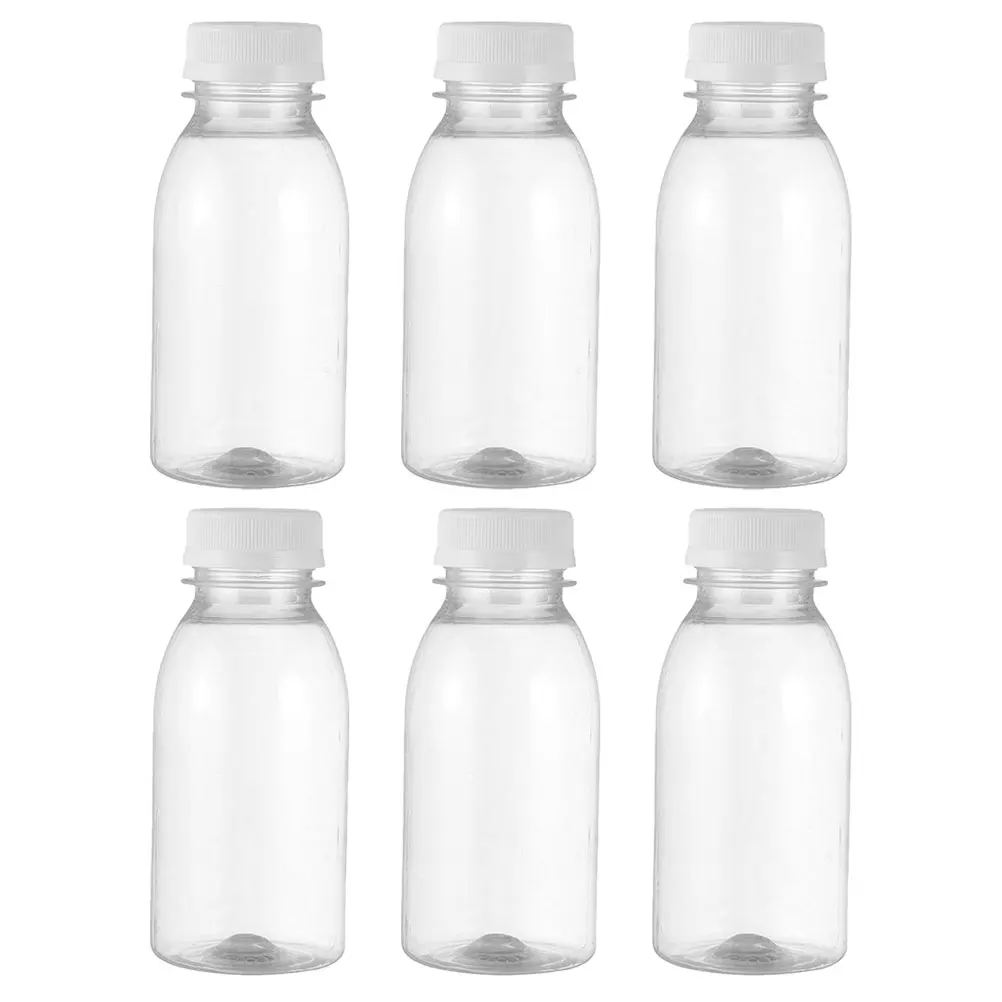 6pcs Milk Bottles Small Juice Bottles Leakproof Milk Bottles Portable Beverage Bottles Water Bottles Sealing Juice Bottles
6pcs Milk Bottles Small Juice Bottles Leakproof Milk Bottles Portable Beverage Bottles Water Bottles Sealing Juice Bottles