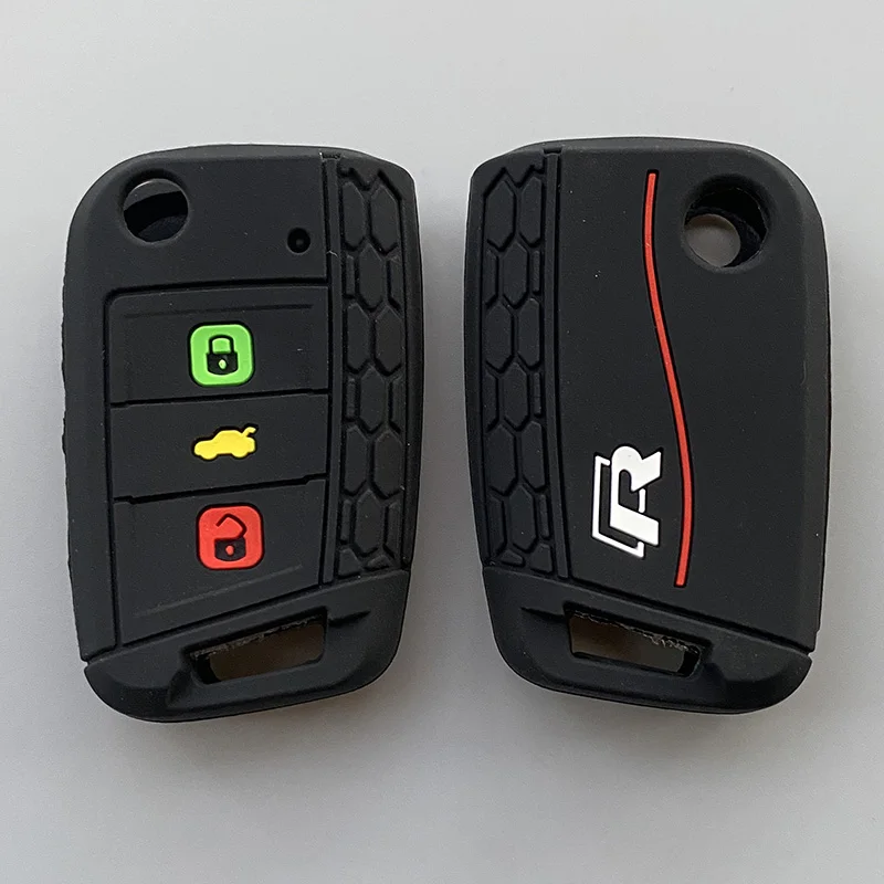 2021 New Silicone Car Key Case Cover For Volkswagen VW Golf 7 MK7 Tiguan mk2 for Skoda Octavia A7 Kodiaq 2017 2018 2019 for seat
2021 New Silicone Car Key Case Cover For Volkswagen VW Golf 7 MK7 Tiguan mk2 for Skoda Octavia A7 Kodiaq 2017 2018 2019 for seat