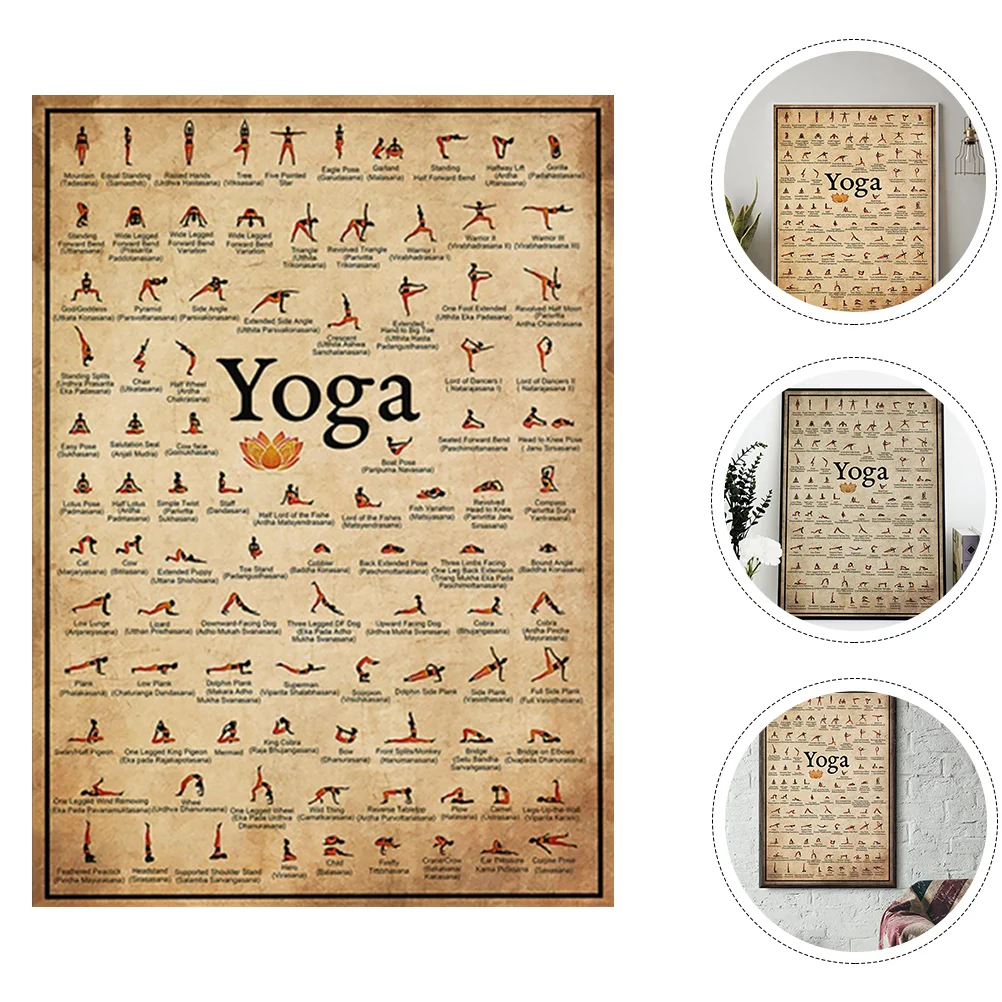 

Исходное изображение, холст, Настенный декор, домашний аксессуар, износостойкий плакат для йоги, декоративное изображение позы