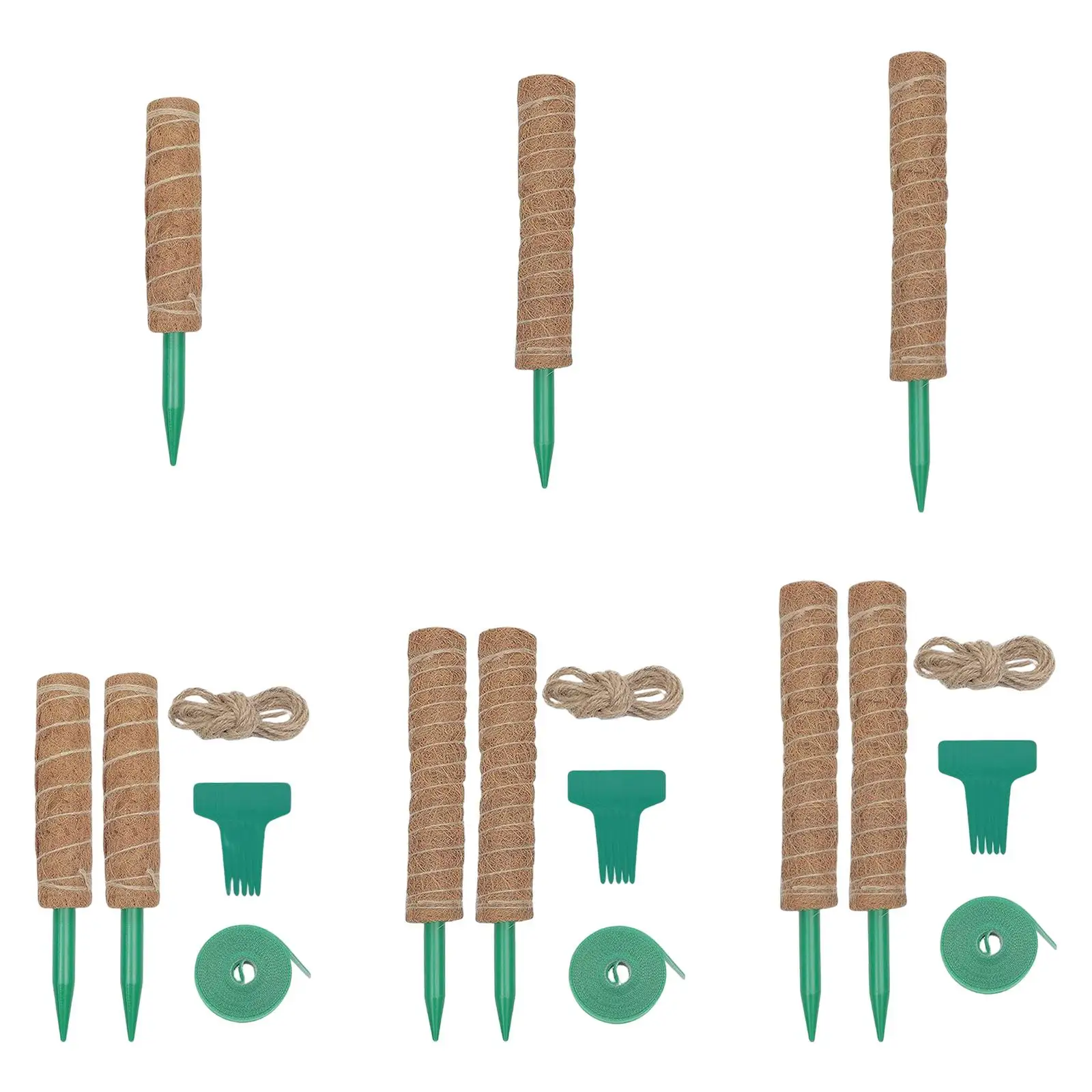 Extendable Moss Poles Natural Coco Coir Plant Pole Sticks Coir Poles for Philodendron Indoor Plants Climbing Plants Potted
Extendable Moss Poles Natural Coco Coir Plant Pole Sticks Coir Poles for Philodendron Indoor Plants Climbing Plants Potted