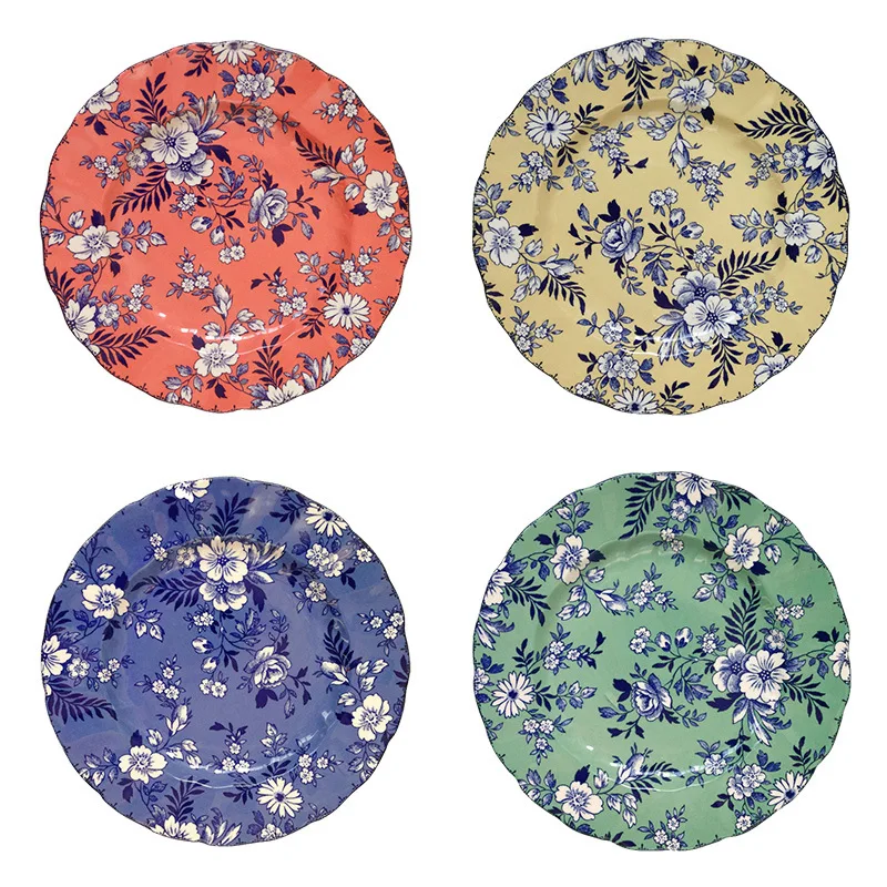 Retro Kitchen Utensils Plates Colorful Flowers Tableware Dining Service Tableware Bone China Dinner Plates Restaurant Plate Gift
Retro Kitchen Utensils Plates Colorful Flowers Tableware Dining Service Tableware Bone China Dinner Plates Restaurant Plate Gift