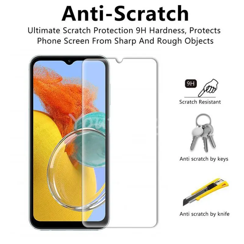 2PCS Tempered Glass For Samsung Galaxy M14 Screen Protector Ultra-Thin HD Film On Galaxy M14 Front Film Protective Glass
2PCS Tempered Glass For Samsung Galaxy M14 Screen Protector Ultra-Thin HD Film On Galaxy M14 Front Film Protective Glass