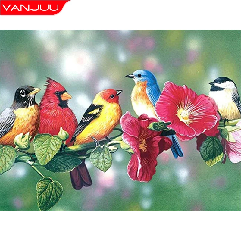 5D Diamond Painting Animal Full Drill Diamond Mosaic Bird Cross Stitch Kits DIY Rhinestones Home Decor Gift
5D Diamond Painting Animal Full Drill Diamond Mosaic Bird Cross Stitch Kits DIY Rhinestones Home Decor Gift