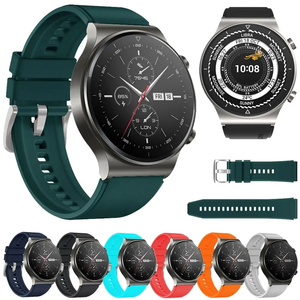 22mm Watchband For Huawei Watch GT2 Pro Wristband,Silicone Replaceable Strap Bracelet Watchband for Huawei GT 3Pro /Gt3 pro 46mm
22mm Watchband For Huawei Watch GT2 Pro Wristband,Silicone Replaceable Strap Bracelet Watchband for Huawei GT 3Pro /Gt3 pro 46mm