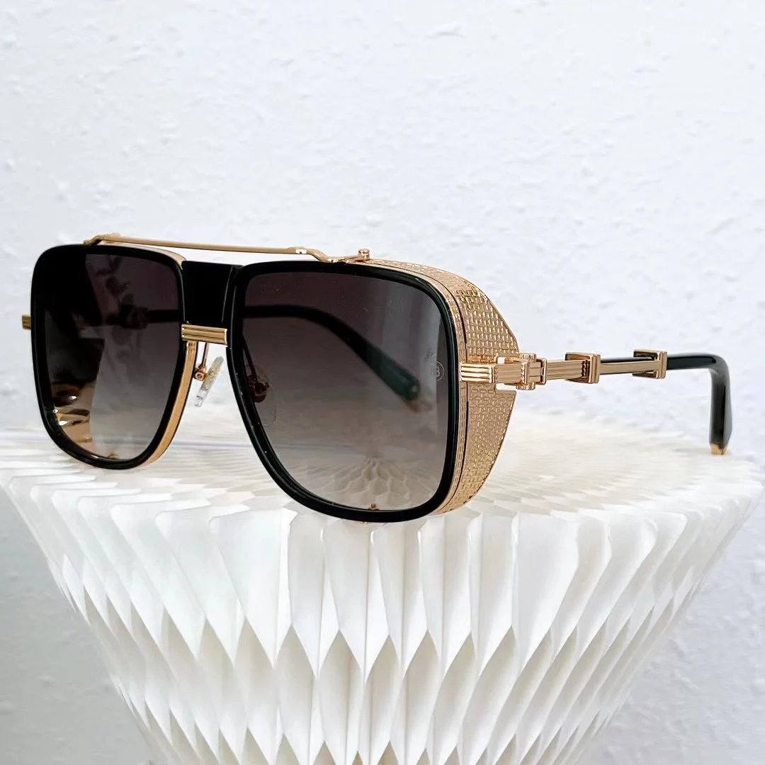 Top Quality BALM Square Sunglasses men Vintage Men's Sunglasses for men Luxury Brand Designer Punk Wild Metal Style Sunglasses
Top Quality BALM Square Sunglasses men Vintage Men's Sunglasses for men Luxury Brand Designer Punk Wild Metal Style Sunglasses