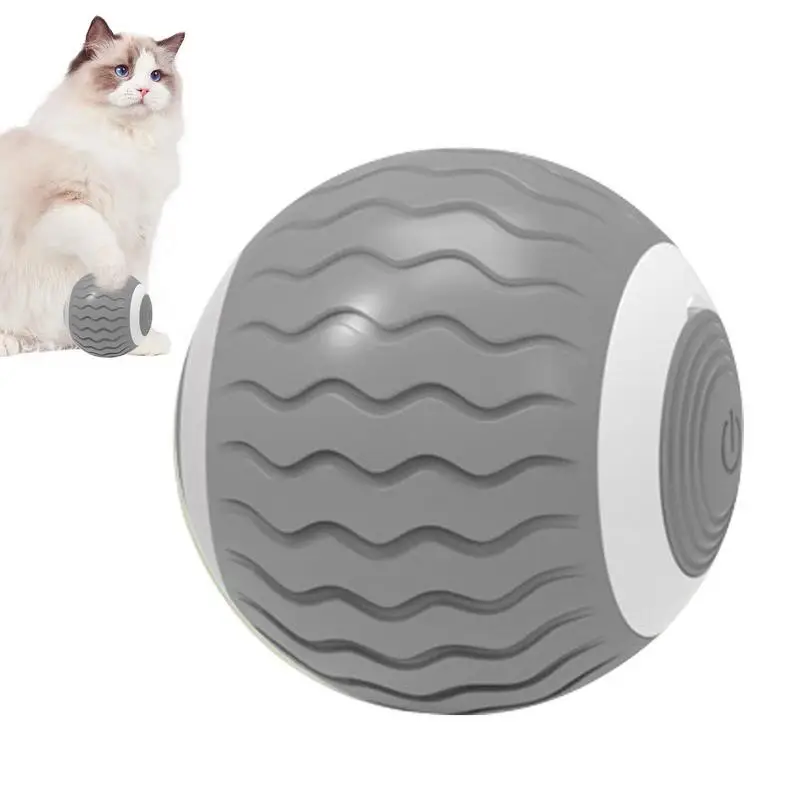 Smart Interactive Cat Toy Ball Electric Self-Moving Cat Ball 360 Auto-Rotate Rechargeable Paw Friendly Silicone Ball Outdoor
Smart Interactive Cat Toy Ball Electric Self-Moving Cat Ball 360 Auto-Rotate Rechargeable Paw Friendly Silicone Ball Outdoor