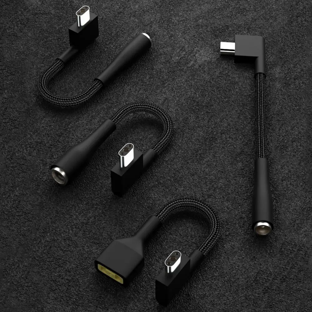 USB Type C Female to 90 Degree Right Angle DC Connector Adapter PD Charging Power Supply Charger Converter Cable for Laptop
USB Type C Female to 90 Degree Right Angle DC Connector Adapter PD Charging Power Supply Charger Converter Cable for Laptop