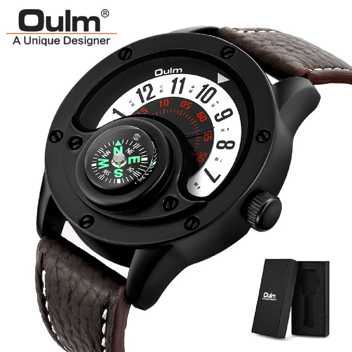 OULM Watch Men Luxury Sport Quartz Wristwatch Clock Mens Watches Leather Waterproof Watch Relogio Masculino Dropshipping
OULM Watch Men Luxury Sport Quartz Wristwatch Clock Mens Watches Leather Waterproof Watch Relogio Masculino Dropshipping