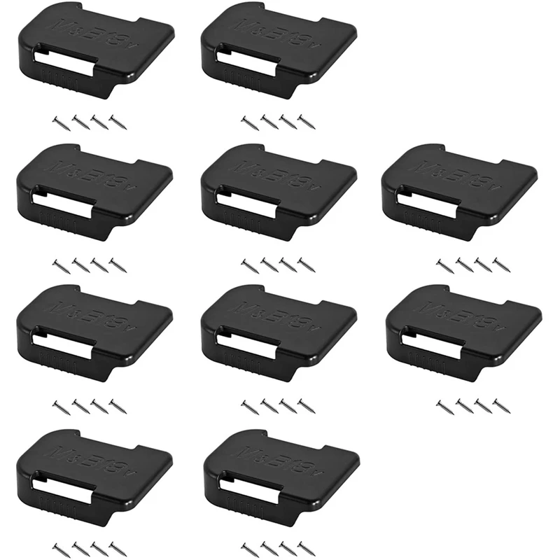 10Pcs Battery Holder Compatible With Makita, ABS Battery Holder Tool Battery Holder Compatible With Makita 18V
10Pcs Battery Holder Compatible With Makita, ABS Battery Holder Tool Battery Holder Compatible With Makita 18V