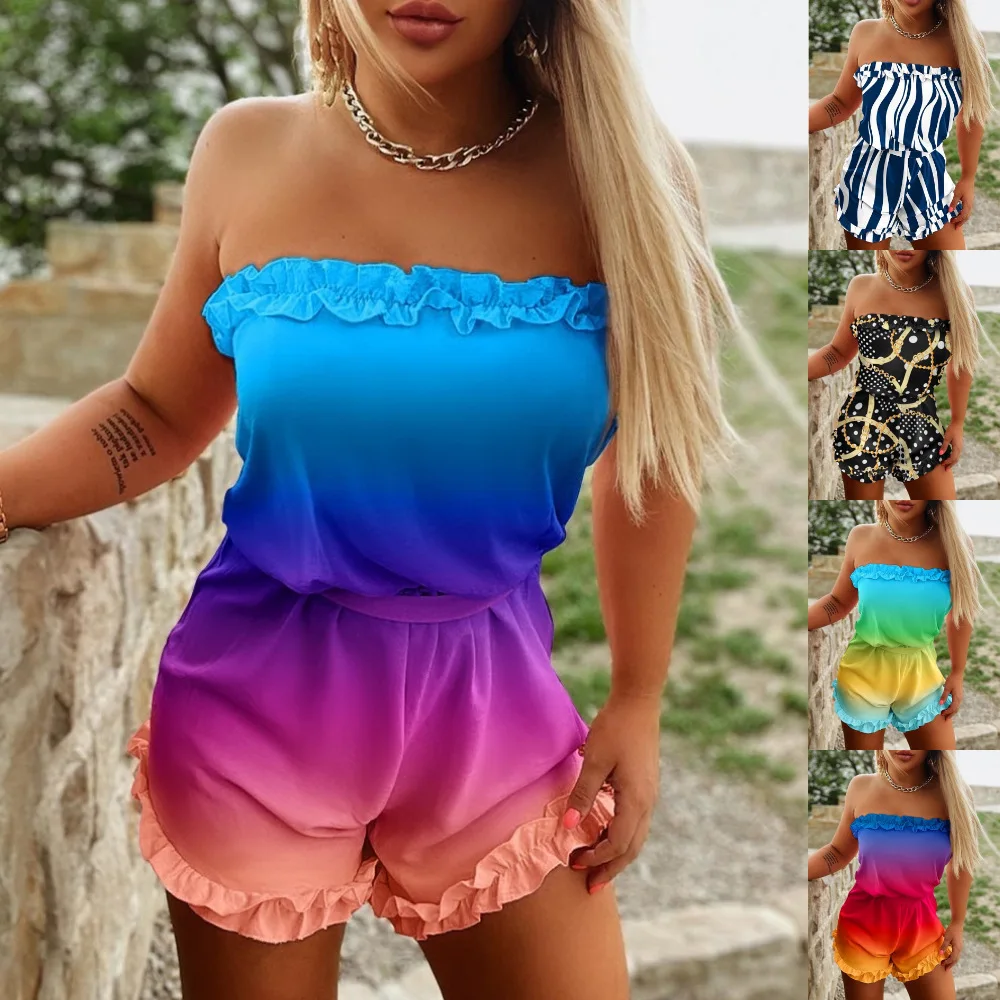 Sexy Casual Women's Jumpsuit Printed Fashion Bra Lace Jumpsuit Women's 2023 Summer New Fashion Street Clothing Ottd
Sexy Casual Women's Jumpsuit Printed Fashion Bra Lace Jumpsuit Women's 2023 Summer New Fashion Street Clothing Ottd