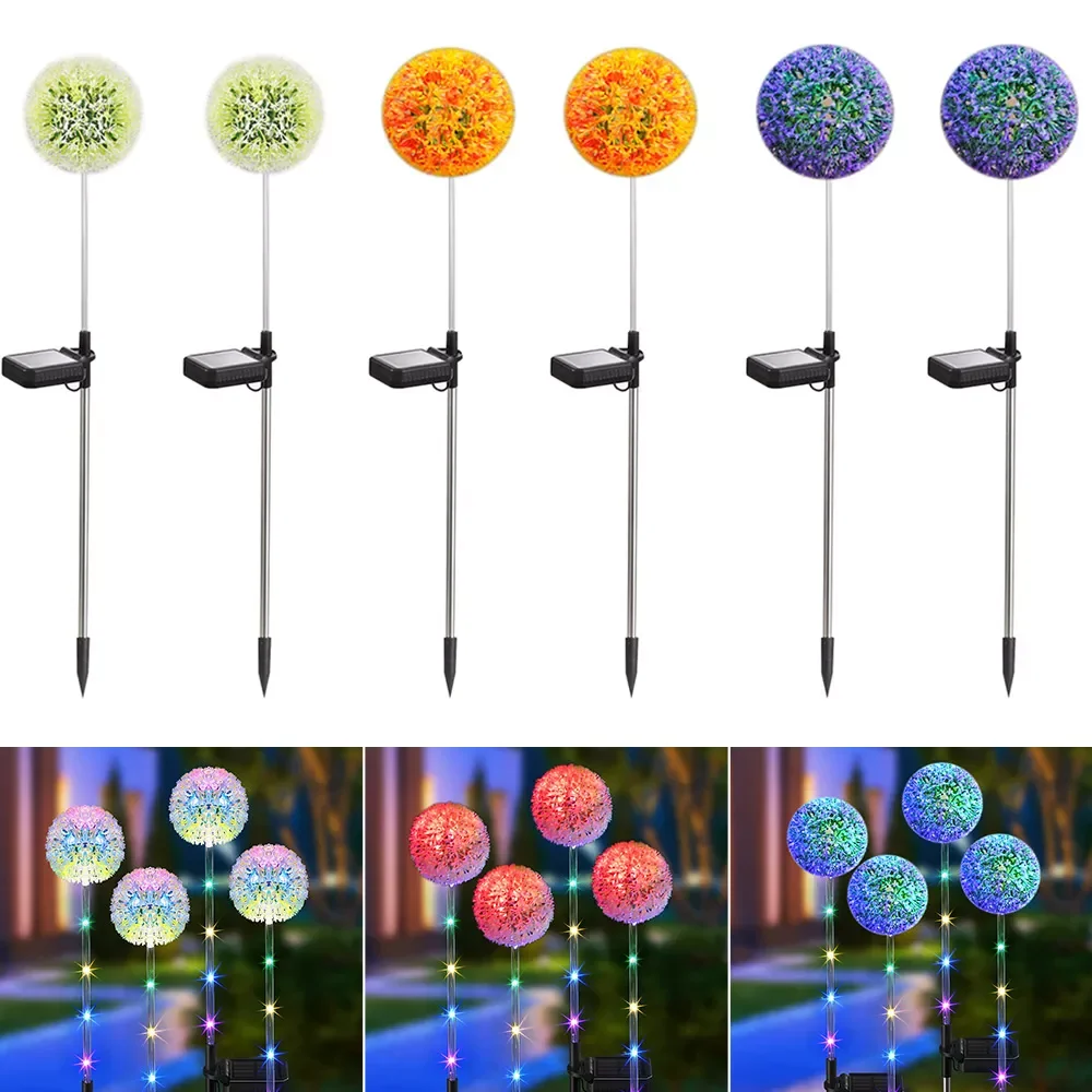 Светодиодный светильник на солнечной батарее, Одуванчик, цветочный шар, лужайка, Сказочная гирлянда, уличное садовое художественное украше...
Светодиодный светильник на солнечной батарее, Одуванчик, цветочный шар, лужайка, Сказочная гирлянда, уличное садовое художественное украше...