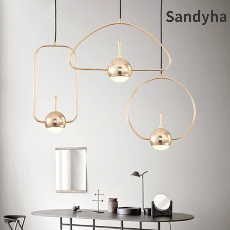 Post-modern Pendant Light Golden Fancy Hanging Lamp Metal Gloss Bedroom Droplamp Living Dining Room Bedside Bar Hotel Chandelier
Post-modern Pendant Light Golden Fancy Hanging Lamp Metal Gloss Bedroom Droplamp Living Dining Room Bedside Bar Hotel Chandelier