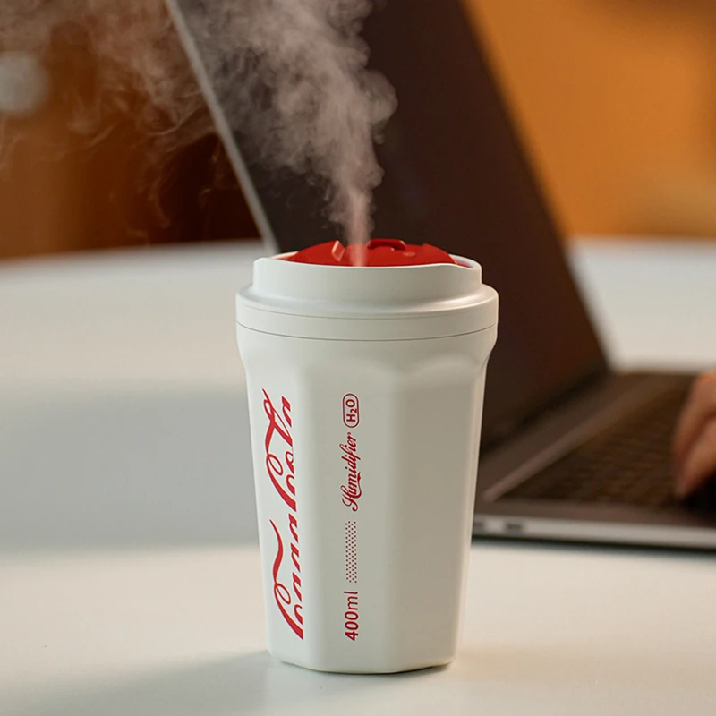 Diffuser Air Humidifier 400ml Wireless Air Humidifier Aroma Oil Diffuser Car Air Freshener Coke Cup Diffuser USB Rechargable
Diffuser Air Humidifier 400ml Wireless Air Humidifier Aroma Oil Diffuser Car Air Freshener Coke Cup Diffuser USB Rechargable