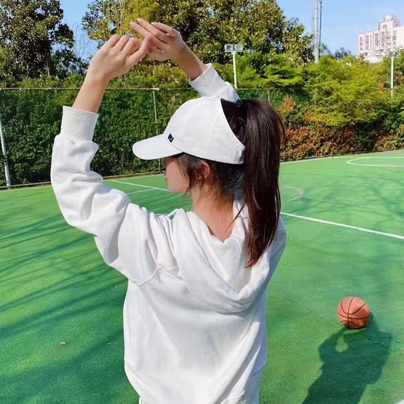 Baseball cap Snapback ponytail half empty top cap kpop hat women sun protection sunshade sports hat casual
Baseball cap Snapback ponytail half empty top cap kpop hat women sun protection sunshade sports hat casual