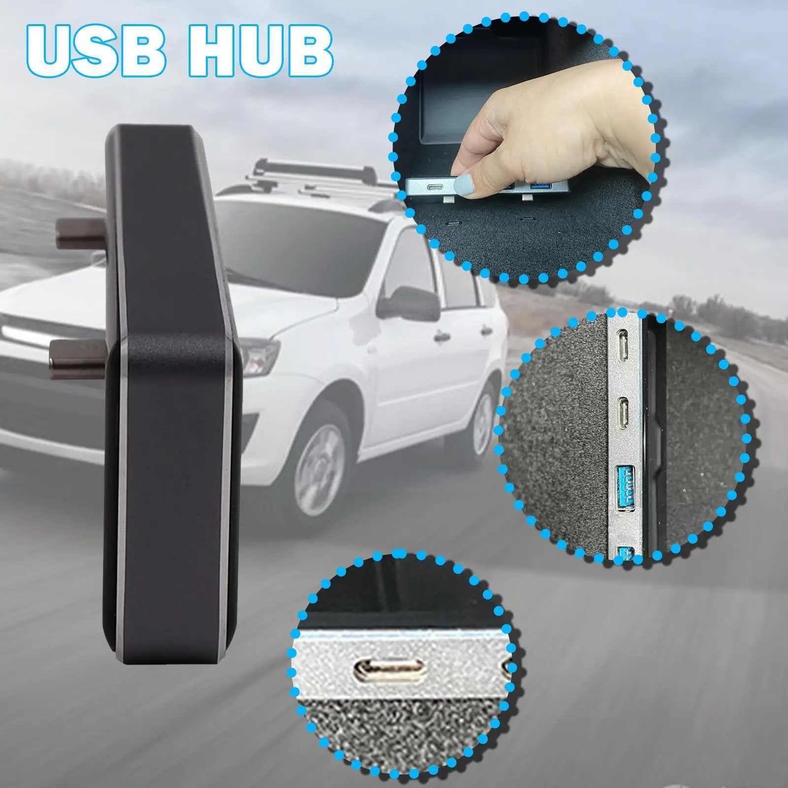 Car Usb Hub 4 In 1 Splitter Data Transmission Charging Power Adapter for Tesla Model3 Y Type Docking Station Expander Acces E7O7
Car Usb Hub 4 In 1 Splitter Data Transmission Charging Power Adapter for Tesla Model3 Y Type Docking Station Expander Acces E7O7