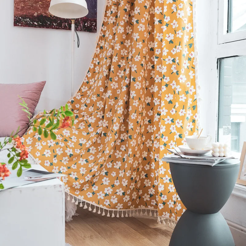 Yellow Cotton and Linen Readymade Curtains French Tassel Semi Blackout Curtain For Living Room Bedroom Farmhouse Window Decor
Yellow Cotton and Linen Readymade Curtains French Tassel Semi Blackout Curtain For Living Room Bedroom Farmhouse Window Decor