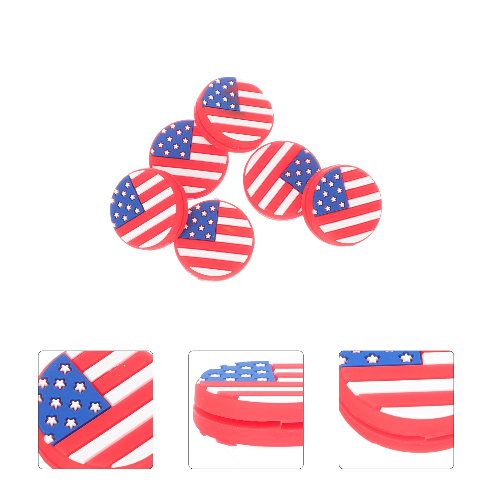 6pcs Supple Professional Creative Tennis Racket Absorbers Silicone Vibration Dampeners for Gym Outdoor
6pcs Supple Professional Creative Tennis Racket Absorbers Silicone Vibration Dampeners for Gym Outdoor