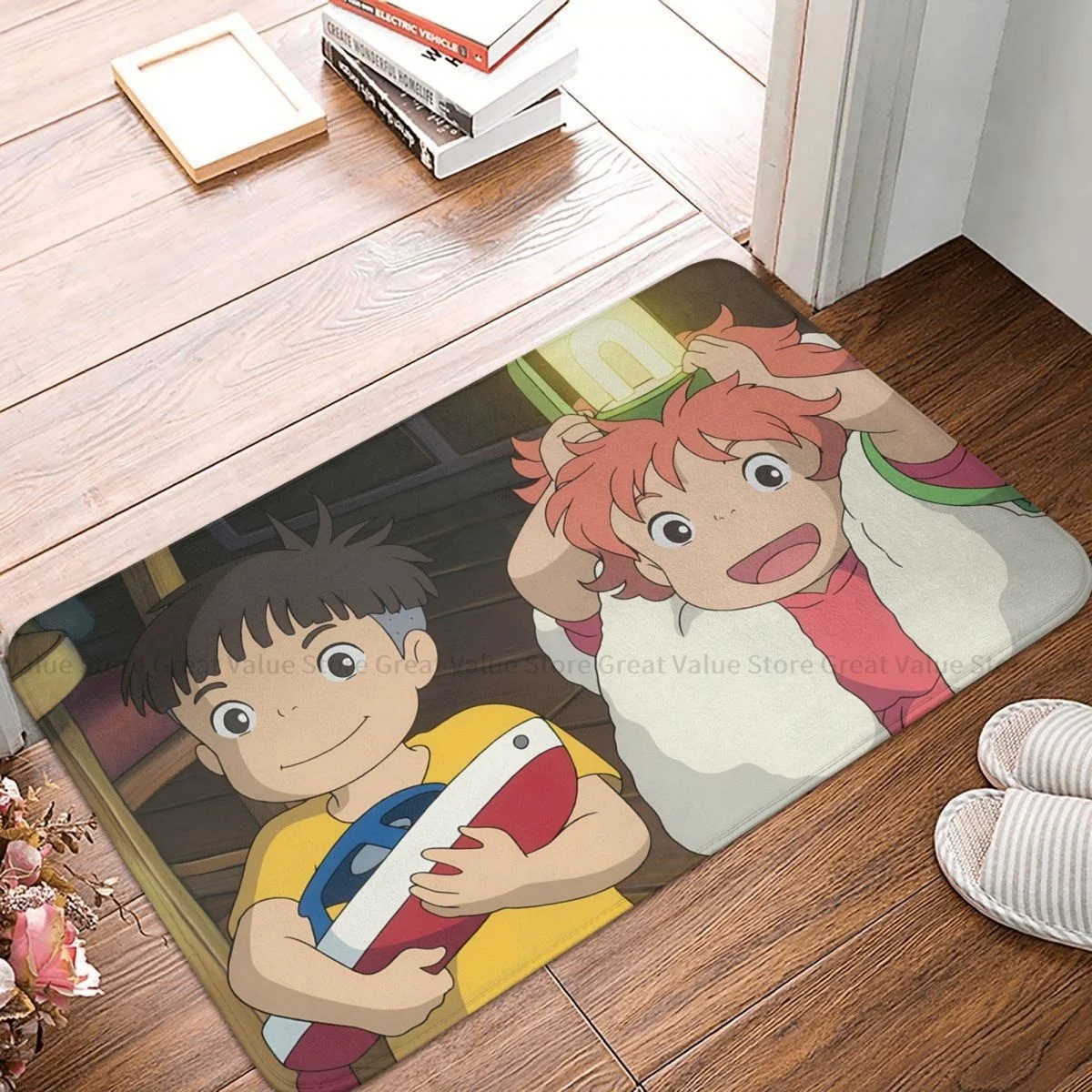 Goldfish Ponyo on the Cliff Non-slip Doormat Cheap Living Room Kitchen Mat Prayer Carpet Home Pattern Decor
Goldfish Ponyo on the Cliff Non-slip Doormat Cheap Living Room Kitchen Mat Prayer Carpet Home Pattern Decor