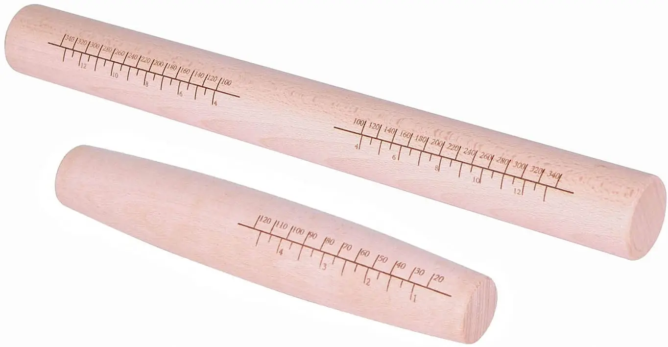 giongapi woode rolling pins wood french rolling pi with measurements 2 pieces roller pi for baking pizza dough pie pastry cookie
giongapi woode rolling pins wood french rolling pi with measurements 2 pieces roller pi for baking pizza dough pie pastry cookie