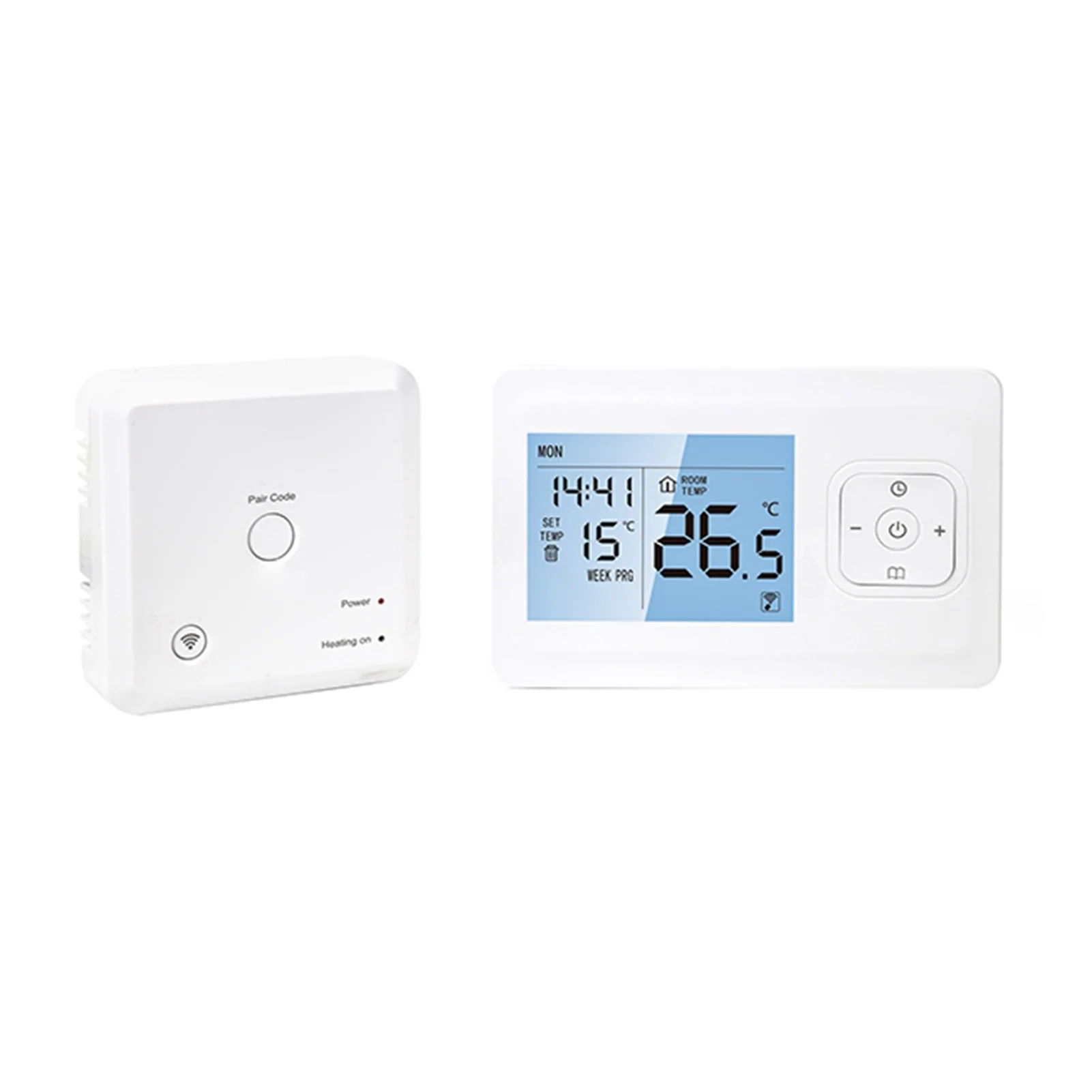 Wi-Fi Smart Thermostat Wireless Programmable Thermostat with RF Receiver Tabletop
Wi-Fi Smart Thermostat Wireless Programmable Thermostat with RF Receiver Tabletop