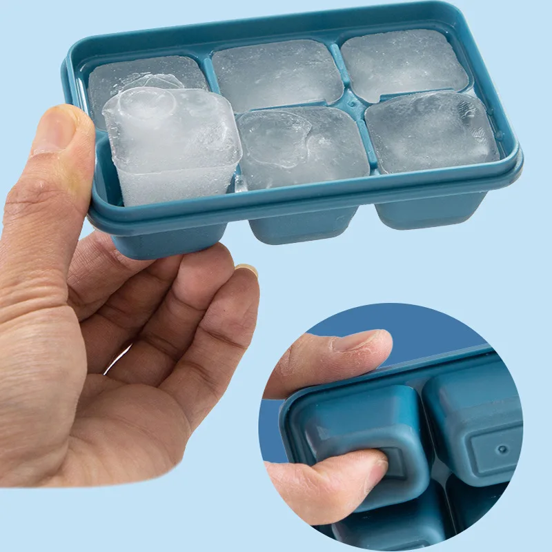 Frozen Ice Cube Artifact Ice-making Mold Household Silicone Ice Tray with Lid Ice-making Box Ice Mold Cameo Mold Cube Mold
Frozen Ice Cube Artifact Ice-making Mold Household Silicone Ice Tray with Lid Ice-making Box Ice Mold Cameo Mold Cube Mold