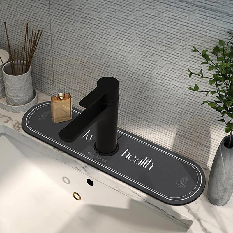 Super Absorbent Splash Guard for Sink Faucet Pad Moisture-proof Anti-slip Hand-washing Typhoon Dry Drainage Waterproof Pad
Super Absorbent Splash Guard for Sink Faucet Pad Moisture-proof Anti-slip Hand-washing Typhoon Dry Drainage Waterproof Pad