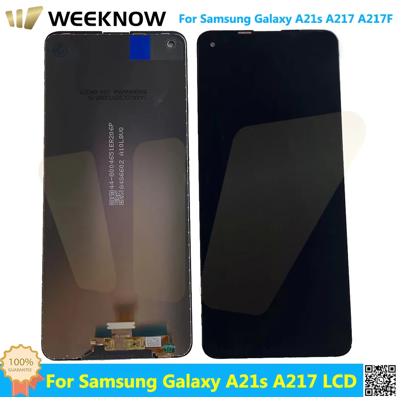 

100% Tested LCD For Samsung Galaxy A21s A217 A217F LCD Display For Samsung A21s SM-A217F/DS Touch Screen Digitizer Replacement