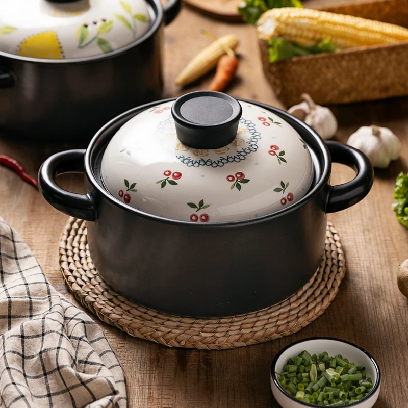 Японский Кухонный котелок с ручкой, большой керамический котелок для приготовления пищи, милый котелок из вишни, украшение для обеденного с... 
Японский Кухонный котелок с ручкой, большой керамический котелок для приготовления пищи, милый котелок из вишни, украшение для обеденного с...