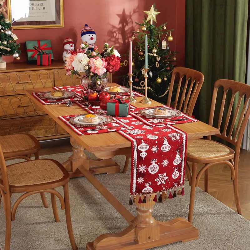 Christmas Tree Santa Claus Snow Plaid Table Flag Family Party Wedding Decorative Table Flag Christmas Decorative Home Table Flag
Christmas Tree Santa Claus Snow Plaid Table Flag Family Party Wedding Decorative Table Flag Christmas Decorative Home Table Flag