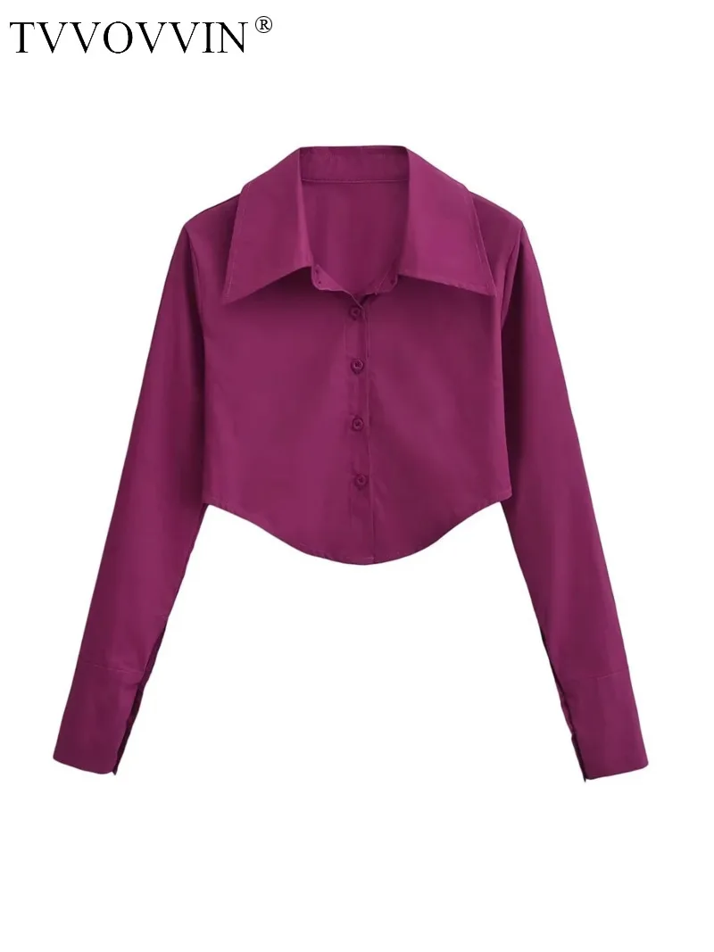 WOMENGAGA Sexy Slim Fit Long Sleeve Shirt Women's Spicy Girl Short Sleeve Polo Collar Flare Sleeve Top Single Breasted 872J
WOMENGAGA Sexy Slim Fit Long Sleeve Shirt Women's Spicy Girl Short Sleeve Polo Collar Flare Sleeve Top Single Breasted 872J