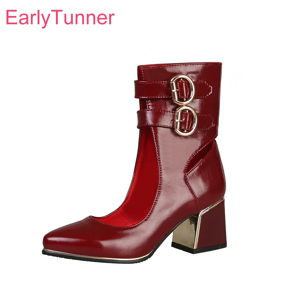 Brand New Fashion Black Wine Red Women Pumps Sexy Buckle High Heels Lady Party Shoes EY62 Plus Big Small Size 10 31 43 48
Brand New Fashion Black Wine Red Women Pumps Sexy Buckle High Heels Lady Party Shoes EY62 Plus Big Small Size 10 31 43 48
