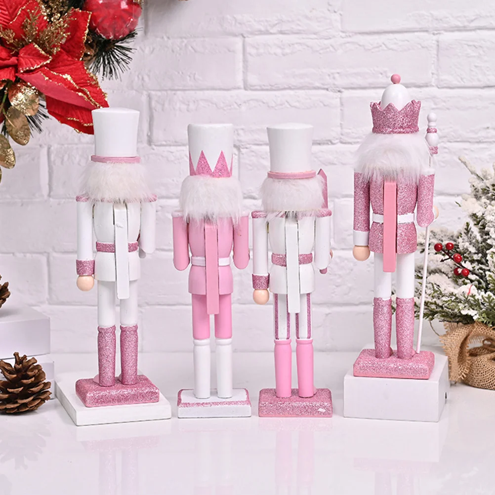 Christmas Nutcrackers Hanging Nutcracker King Xmas Tree Wooden Pendant Ornament Party Favor Pink
Christmas Nutcrackers Hanging Nutcracker King Xmas Tree Wooden Pendant Ornament Party Favor Pink