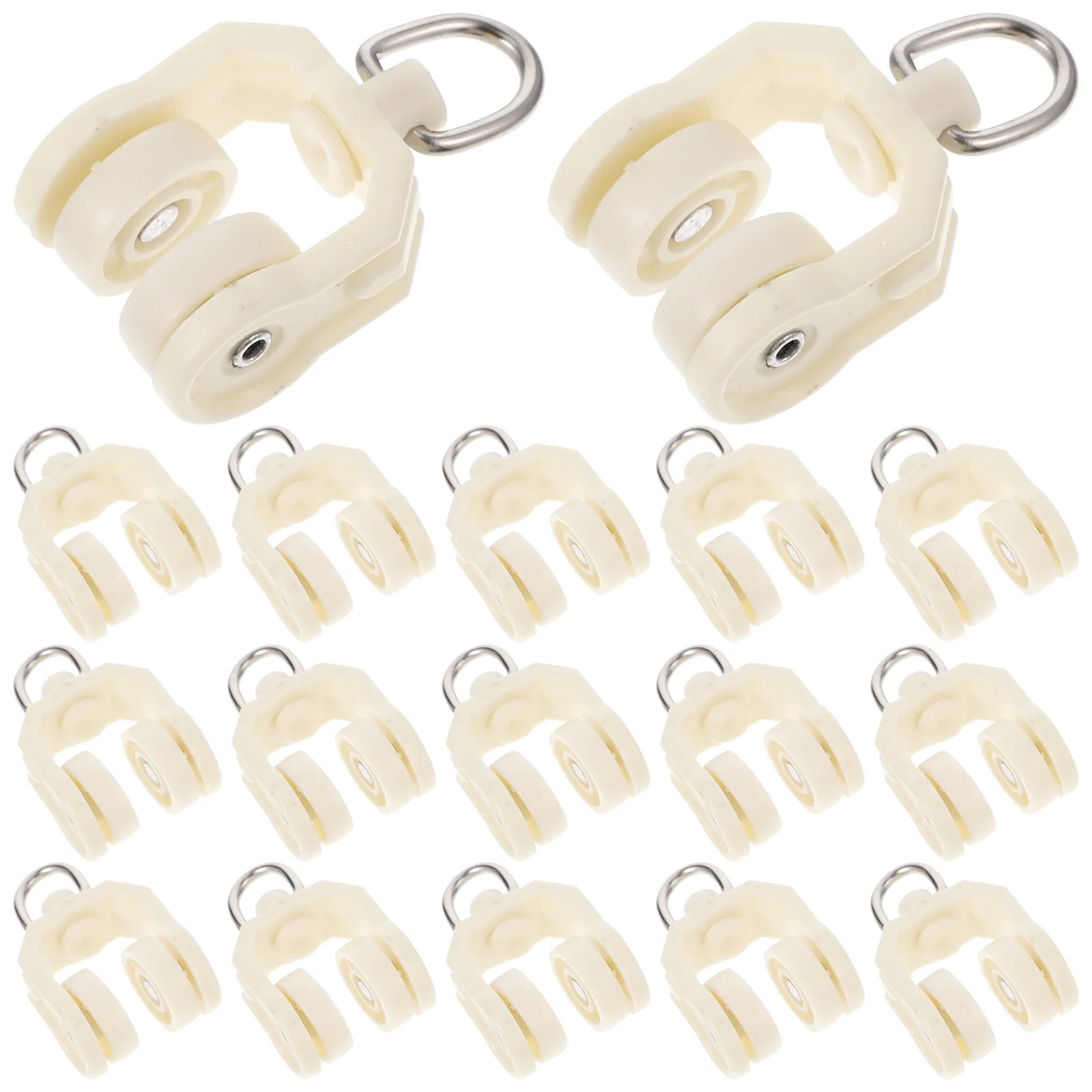 30 Pcs Sliding Wheel Curtain Hooks Home Curtain Accessory Curtain Track Roller Hook Curtain Rail Track Curtain Tieback Hooks
30 Pcs Sliding Wheel Curtain Hooks Home Curtain Accessory Curtain Track Roller Hook Curtain Rail Track Curtain Tieback Hooks