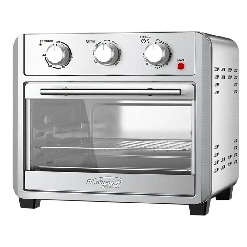 

Select 24-Qt. 1,700-Watt Stainless Steel Convection Air Fryer Toaster Oven