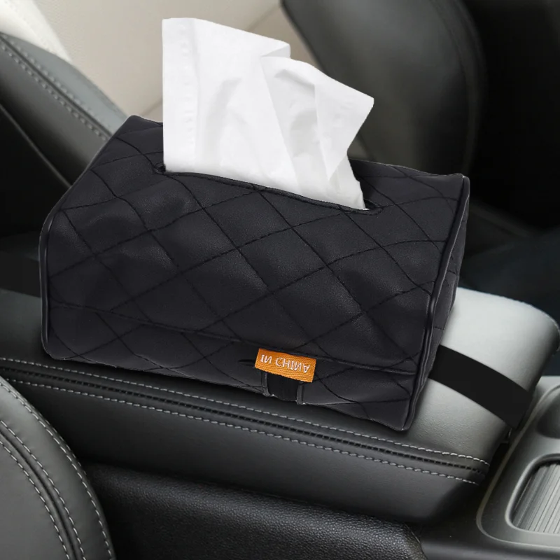 PU Leather Car Tissue Box Hanging Holder Rear Seat Sun Visor Organizer Auto Storage Container Bag Decoration Accessories
PU Leather Car Tissue Box Hanging Holder Rear Seat Sun Visor Organizer Auto Storage Container Bag Decoration Accessories