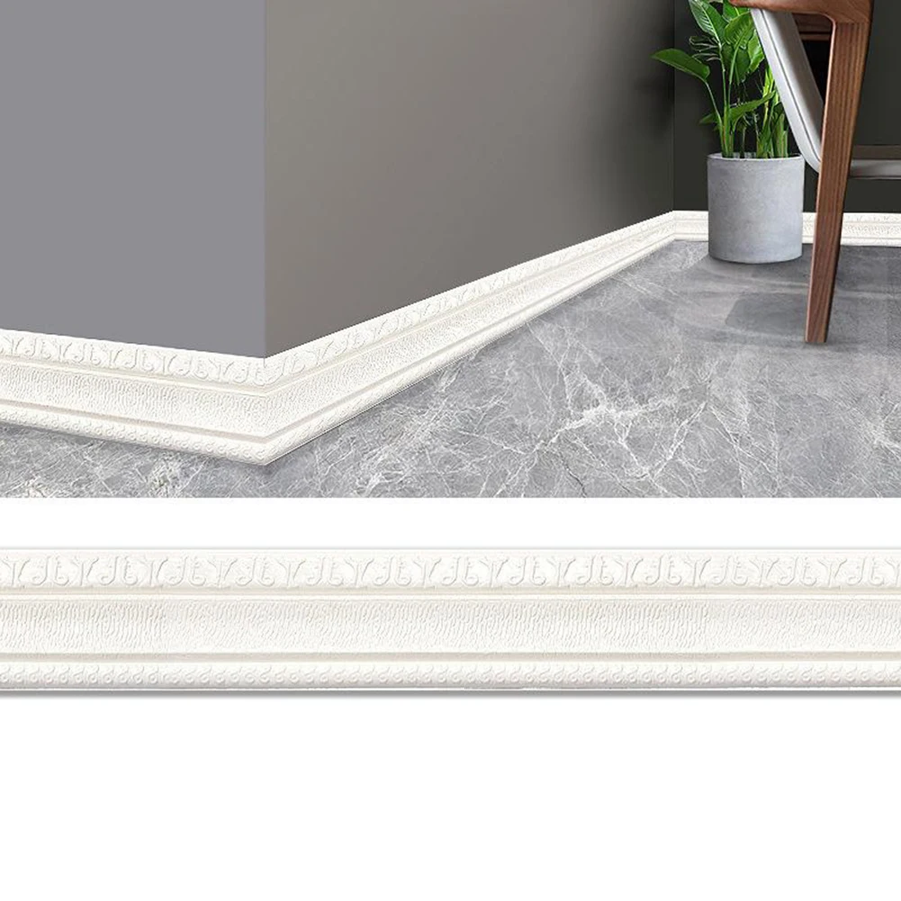 3D Foam Wall Edge Strip Stickers Self Adhesive Waterproof Baseboard Corner Waist Line Edge Border Decorative Strip
3D Foam Wall Edge Strip Stickers Self Adhesive Waterproof Baseboard Corner Waist Line Edge Border Decorative Strip