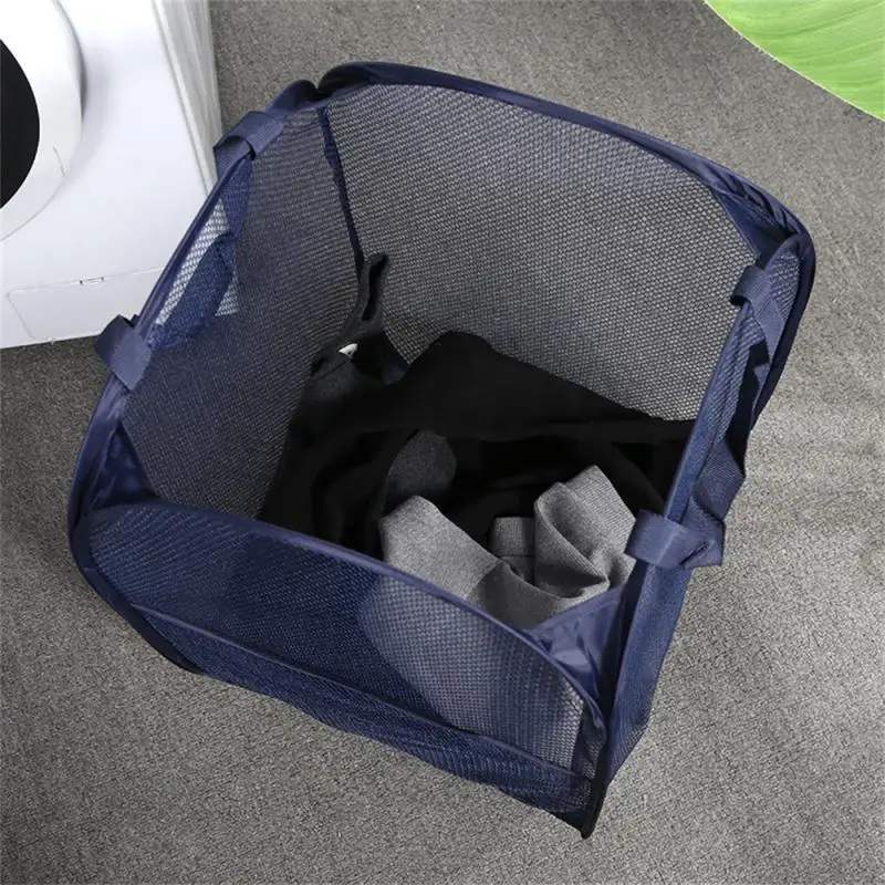 Mesh Foldable Laundry Basket Hamper With Durable Handles Collapsible Laundry Basket Large Capacity Clothes Storage Baskets
Mesh Foldable Laundry Basket Hamper With Durable Handles Collapsible Laundry Basket Large Capacity Clothes Storage Baskets