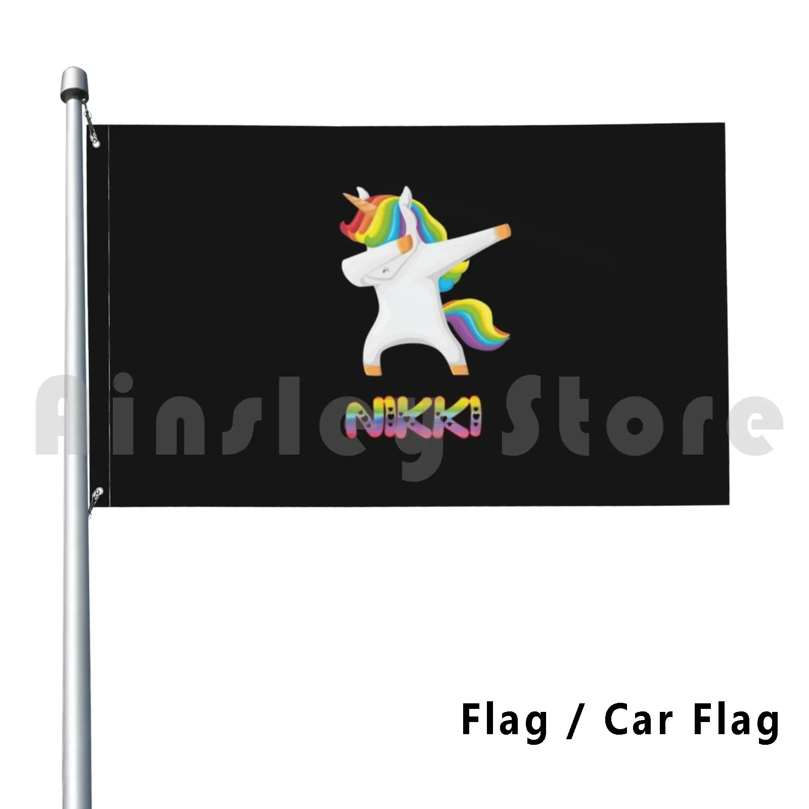 Nikki Unicorn Rainbow Heart Text-Special Personalised Gift For Nikki Outdoor Decor Flag Car Flag Nikki Unicorn Rainbow
Nikki Unicorn Rainbow Heart Text-Special Personalised Gift For Nikki Outdoor Decor Flag Car Flag Nikki Unicorn Rainbow