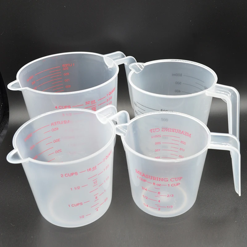 Visual Scale Metering Cup 250/500/1000ML Multipurpose Pour Spout Plastic Jug Liquid Meter Kitchen Baking Measuring Tool
Visual Scale Metering Cup 250/500/1000ML Multipurpose Pour Spout Plastic Jug Liquid Meter Kitchen Baking Measuring Tool