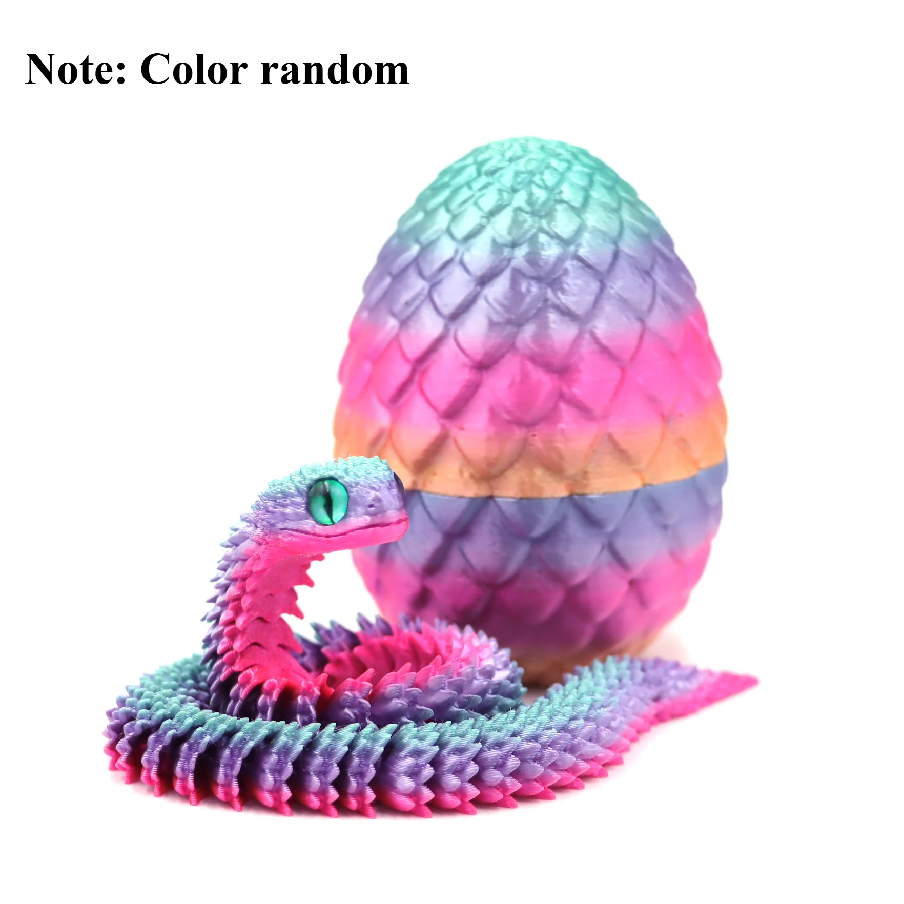 3D пластиковая змея-дракон игрушка
3D пластиковая змея-дракон игрушка