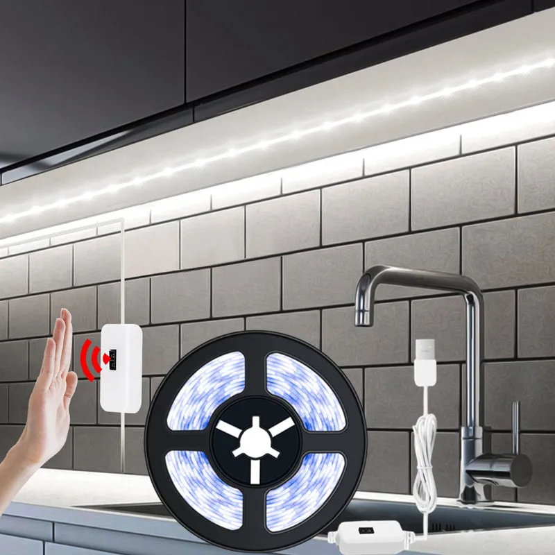 LED Strip DC 5V USB LED Kitchen Cabinet Lamp 0.5~5M for Bedroom Kitchen Closet Wardrobe LED Lamp Hand Sweep Sensor Night Lights
LED Strip DC 5V USB LED Kitchen Cabinet Lamp 0.5~5M for Bedroom Kitchen Closet Wardrobe LED Lamp Hand Sweep Sensor Night Lights