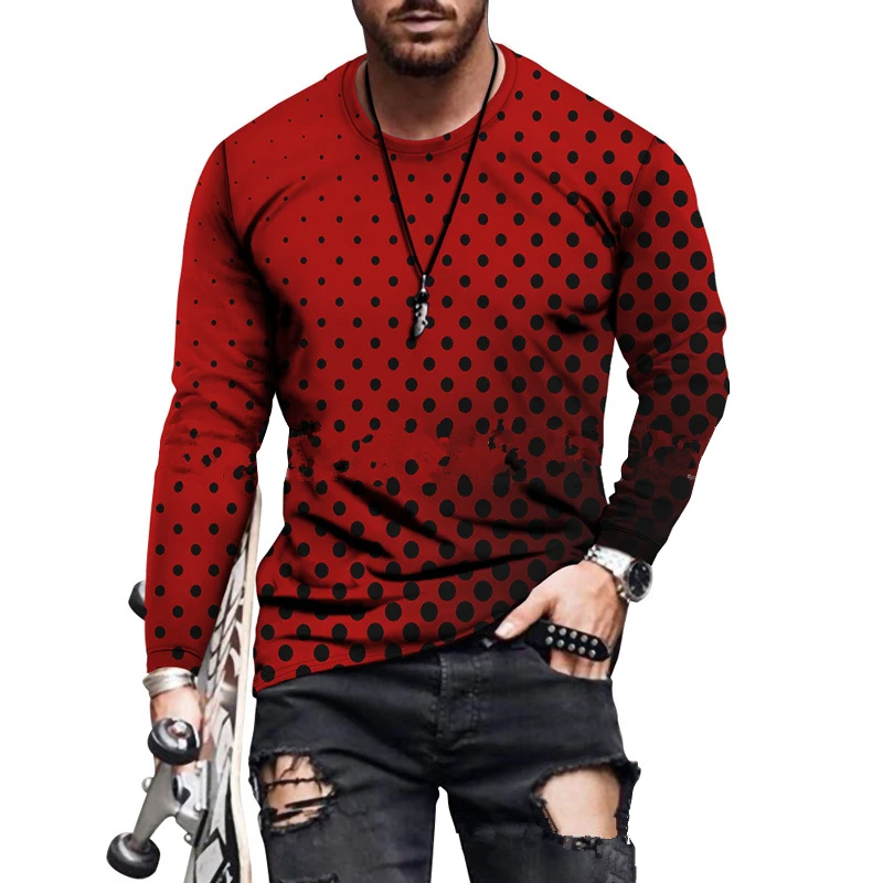 Men's Flame Print Simplicity Top Round Neck Long Sleeve Street Casual Fashion Clothing All-match Patchwork Slim Sports Clothing
Men's Flame Print Simplicity Top Round Neck Long Sleeve Street Casual Fashion Clothing All-match Patchwork Slim Sports Clothing