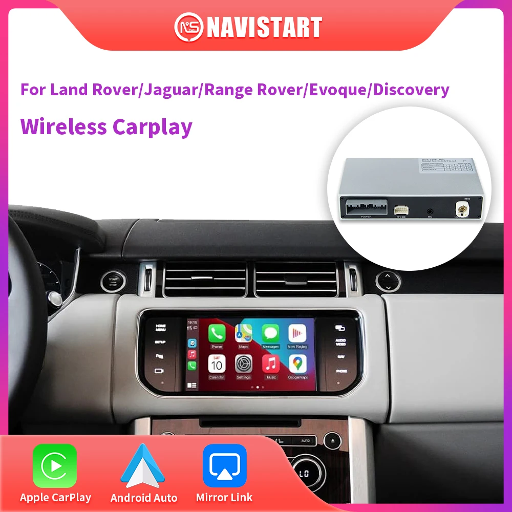 NAVISTART беспроводной CarPlay для Land Rover/Jaguar/Range Rover/Evoque/Discovery 2012-2016 Android Авто DSP интерфейс Mirror Link
NAVISTART беспроводной CarPlay для Land Rover/Jaguar/Range Rover/Evoque/Discovery 2012-2016 Android Авто DSP интерфейс Mirror Link