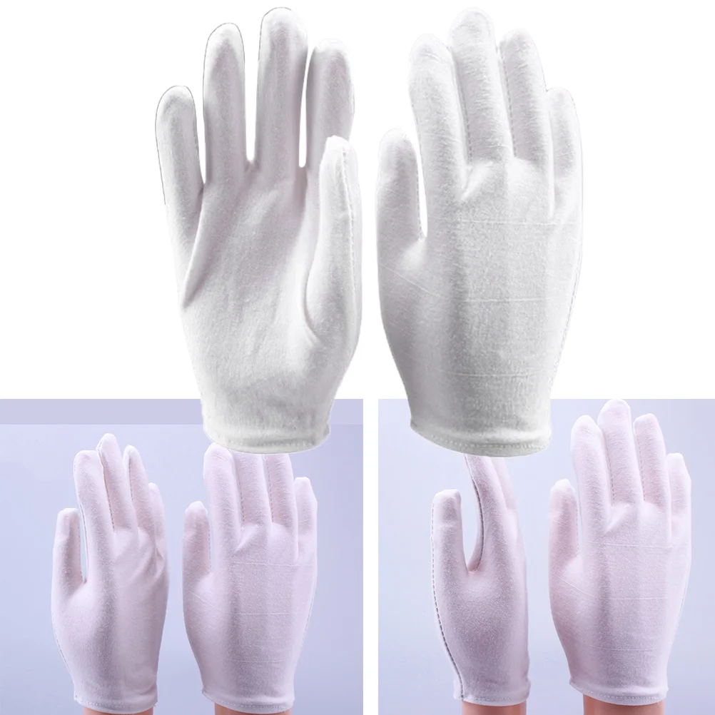 4 Pair Lightweight Cotton Protective Working Gloves Moisturising Lining Gloves for Industrial Labor Gardening - White
4 Pair Lightweight Cotton Protective Working Gloves Moisturising Lining Gloves for Industrial Labor Gardening - White