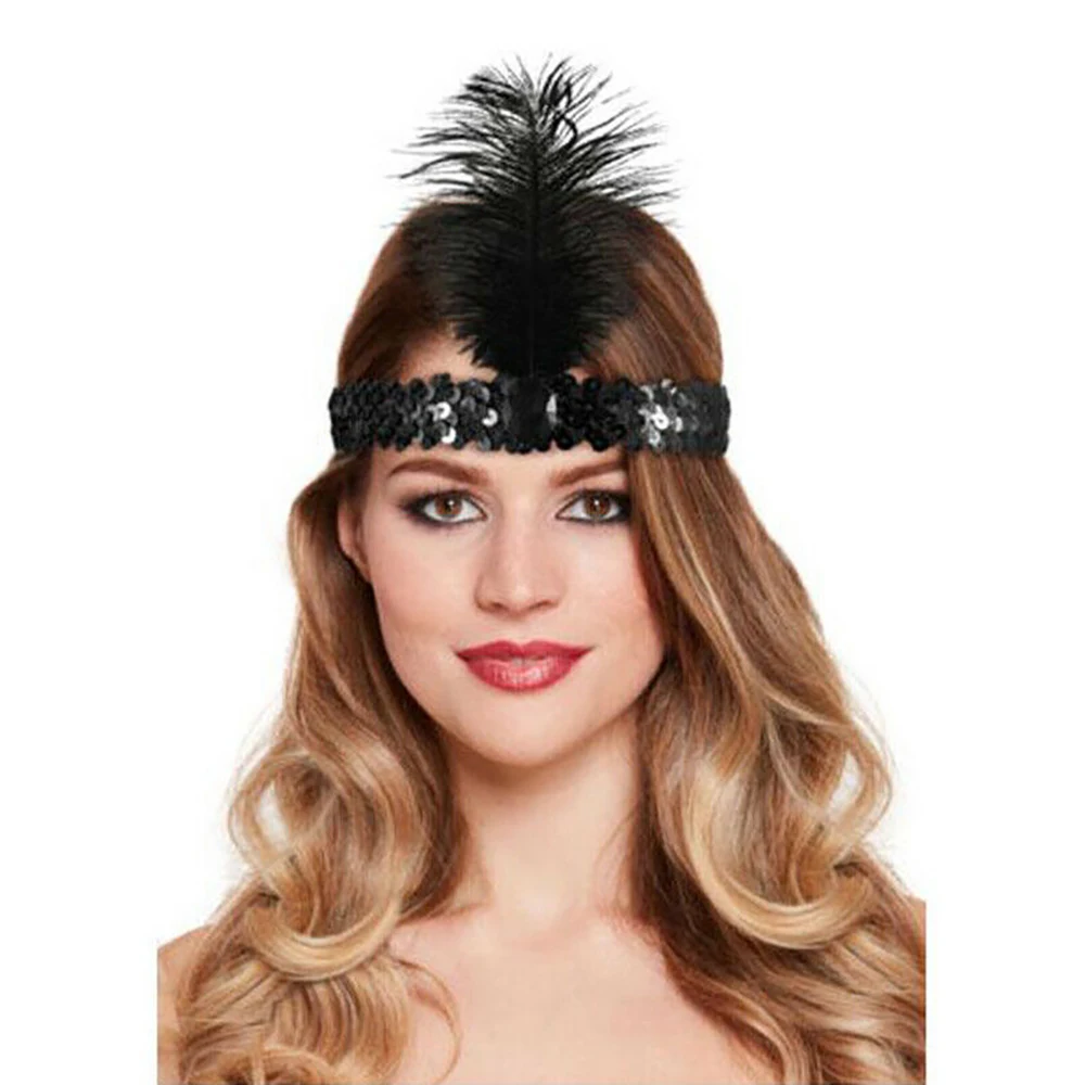 1PCS Sequin Feather Headbands,Many Colors Fancy Feather Headbands Carnival Party Event Retro Headbands Vintage Feather Headbands
1PCS Sequin Feather Headbands,Many Colors Fancy Feather Headbands Carnival Party Event Retro Headbands Vintage Feather Headbands
