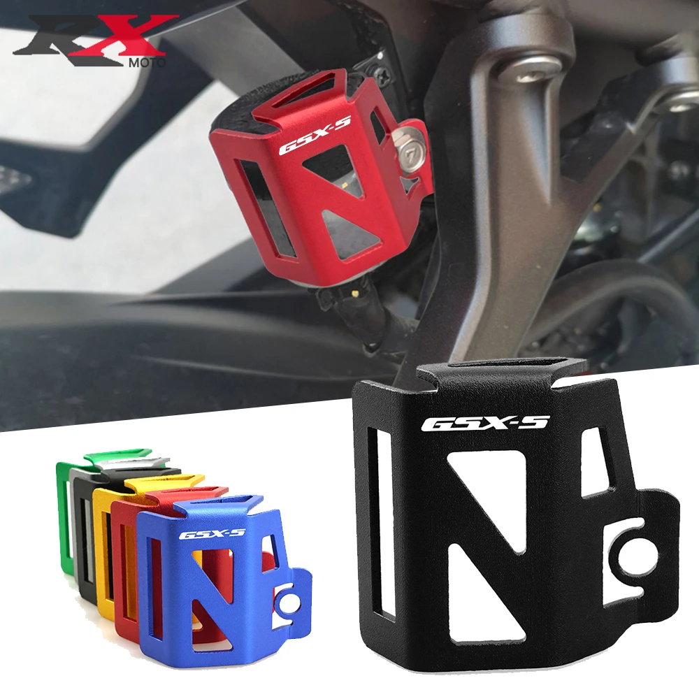 For SUZUKI GSX-S GSXS 125 750 1000/F/ABS Motorcycle CNC Aluminum Rear Brake Fluid Reservoir Cover Oil Cap Guard Protection
For SUZUKI GSX-S GSXS 125 750 1000/F/ABS Motorcycle CNC Aluminum Rear Brake Fluid Reservoir Cover Oil Cap Guard Protection