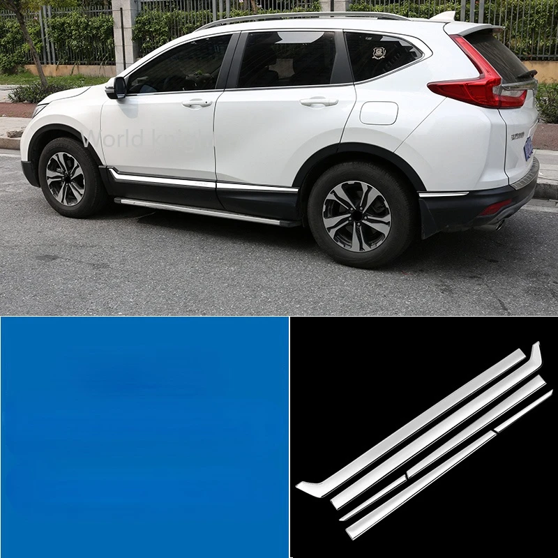 Stainless Steel Car Body Side Door Moulding Cover Trim For Honda CR-V CRV 2017 2018 2019 2020 Car Exterior Accessories Stylilng
Stainless Steel Car Body Side Door Moulding Cover Trim For Honda CR-V CRV 2017 2018 2019 2020 Car Exterior Accessories Stylilng
