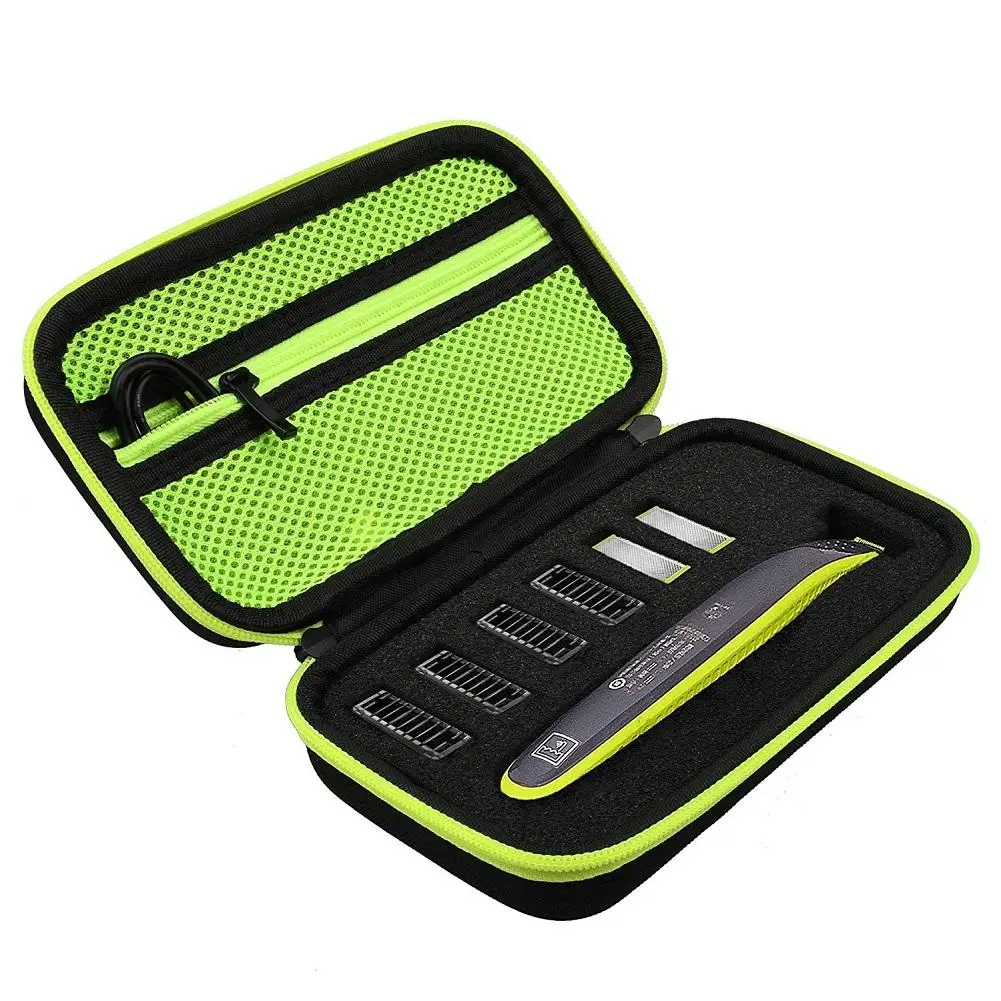 Hard Case Organizer Shaver Accessories Travel Bag Storage Box Cover Zipper Pouch With Lining For Philips Oneblade Qp2520/90/70
Hard Case Organizer Shaver Accessories Travel Bag Storage Box Cover Zipper Pouch With Lining For Philips Oneblade Qp2520/90/70