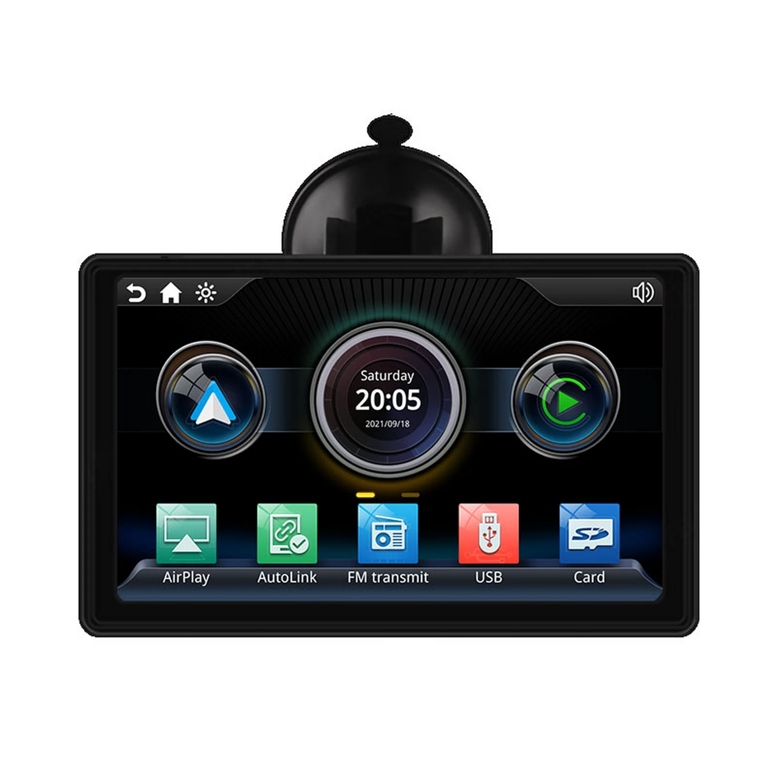 

7 Inch Touch Screen Car Portable Wireless CarPlay Wireless Android Auto Support AutoLink Support AirPlay etc