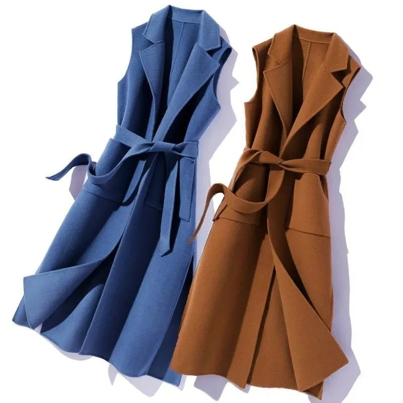 Woolen vest medium long vest waistcoat loose spring and autumn coat women P3 878
Woolen vest medium long vest waistcoat loose spring and autumn coat women P3 878